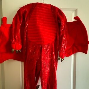 Pottery Barn Kids Red Dragon Costume